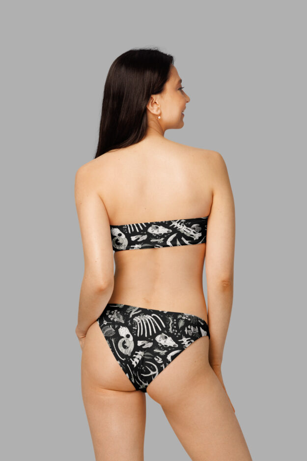fungalis print bandeau bikini4