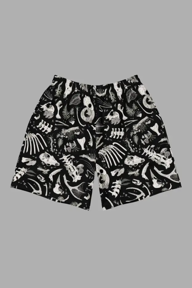 all over print unisex athletic long shorts