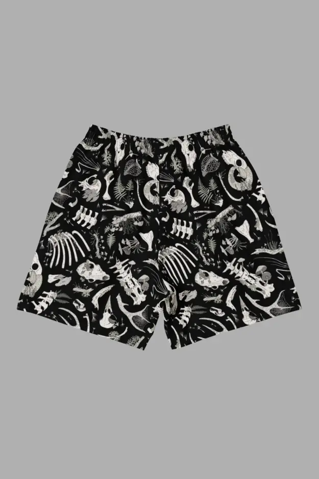 all over print unisex athletic long shorts