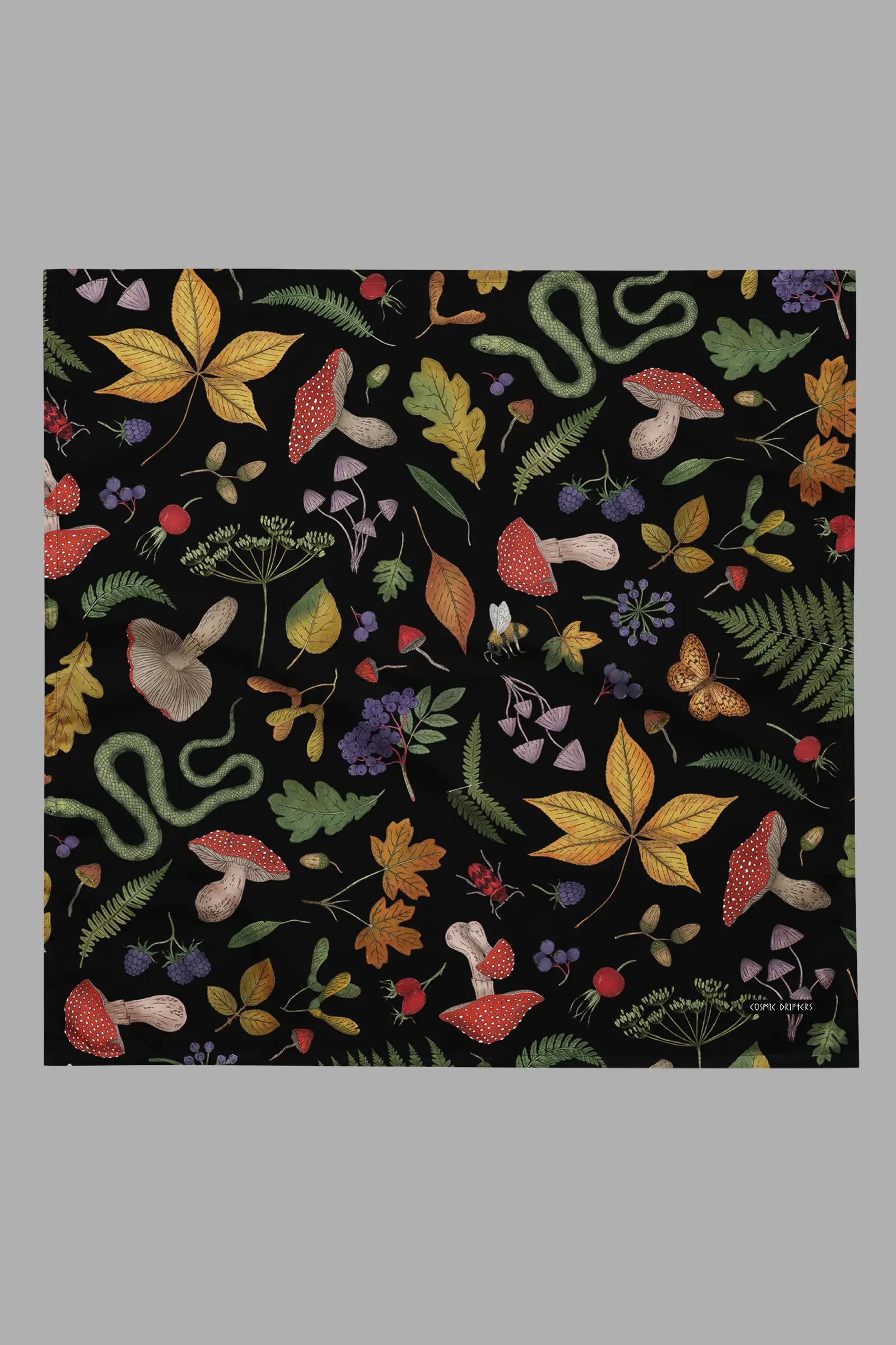 hedge witch print bandana 1