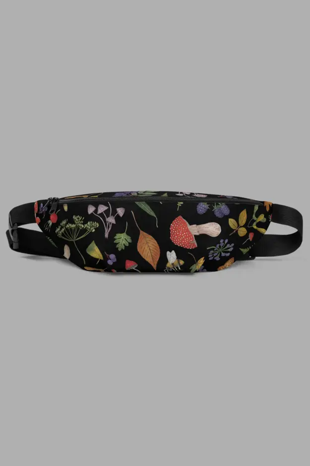 hedge witch print fanny pack 2
