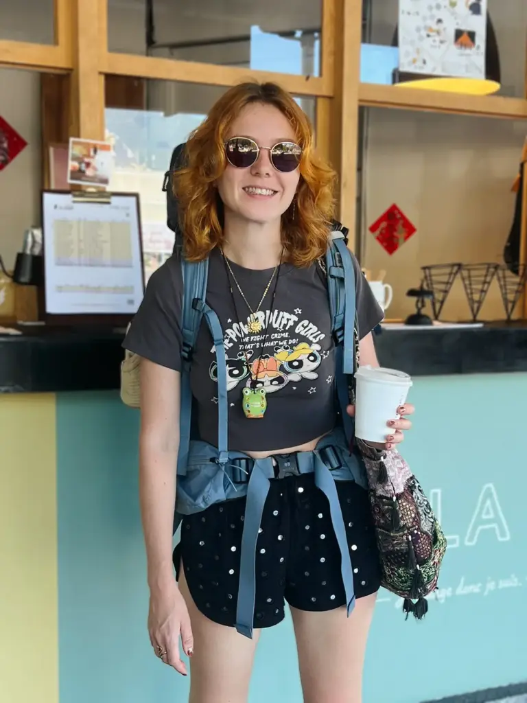 jenny backpacking