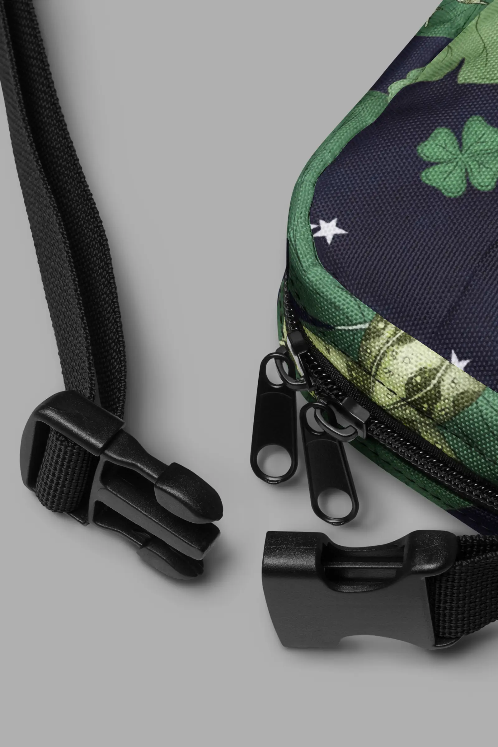 lily pond print utility crossbody bag 5