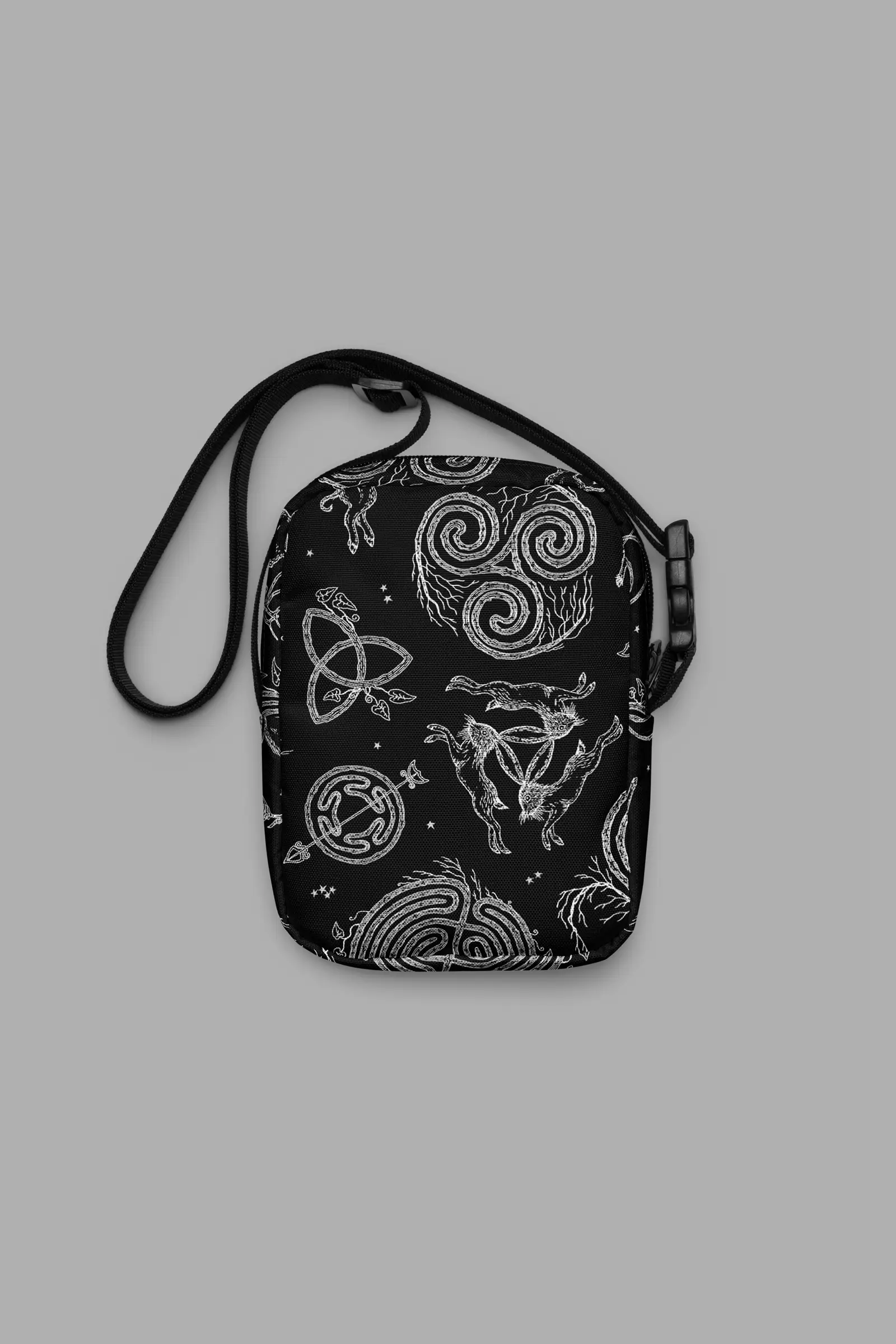 lughnasadh print utility crossbody bag 1