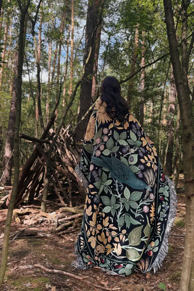 lughnasadh woven blanket