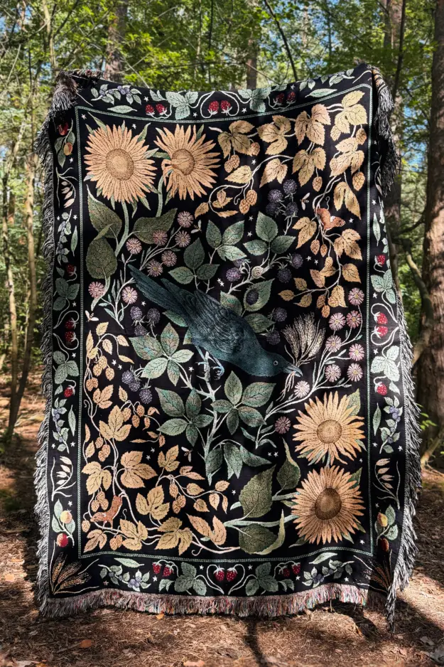 lughnasadh woven blanket