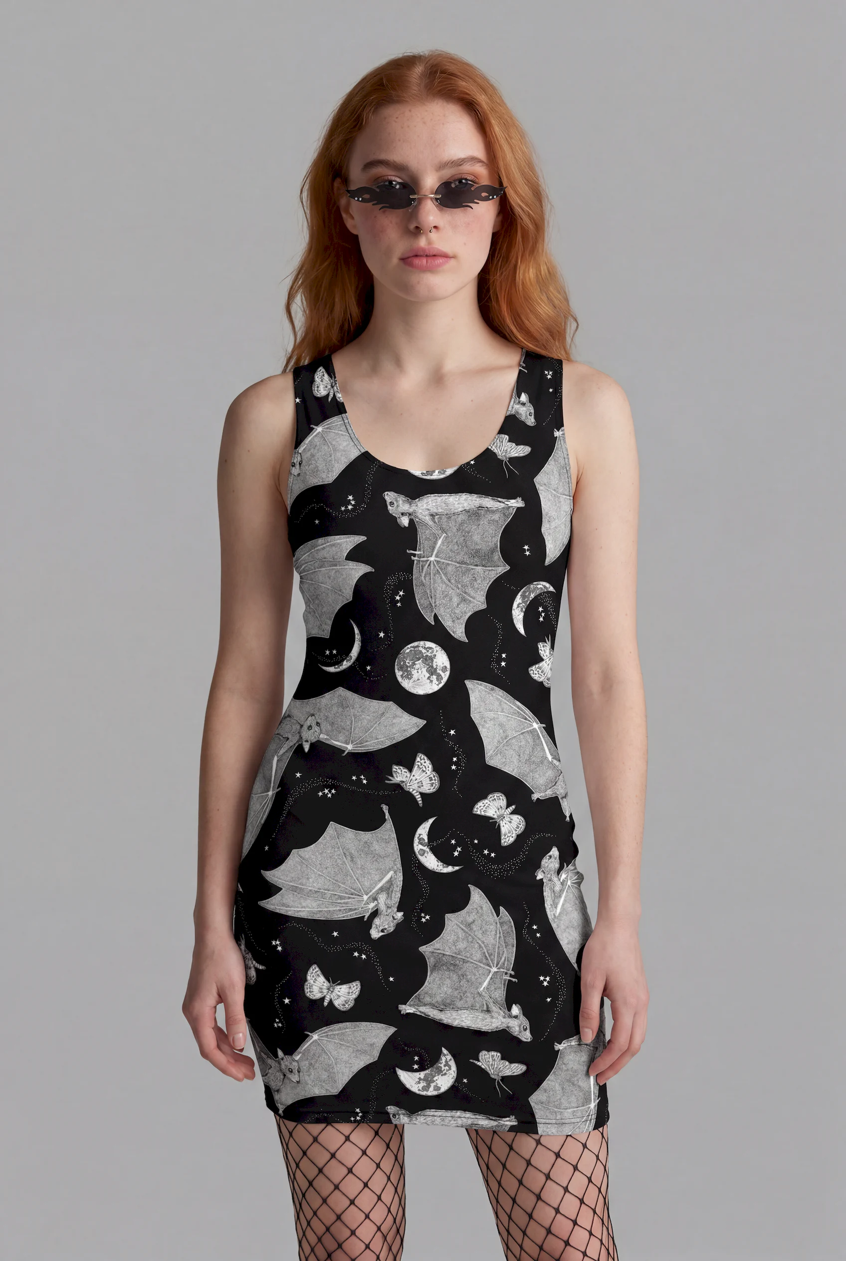 moon dance bodycon dress