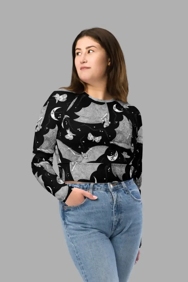 moon dance long sleeve crop top3