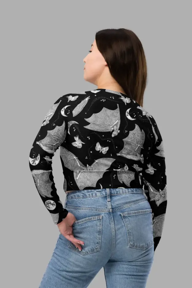 moon dance long sleeve crop top4