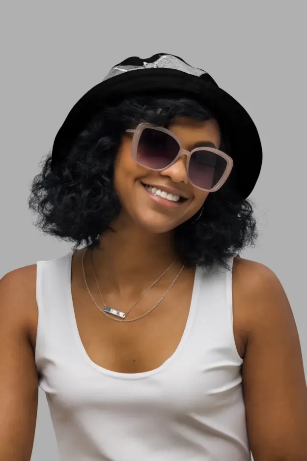 moon dance print reversible bucket hat 4