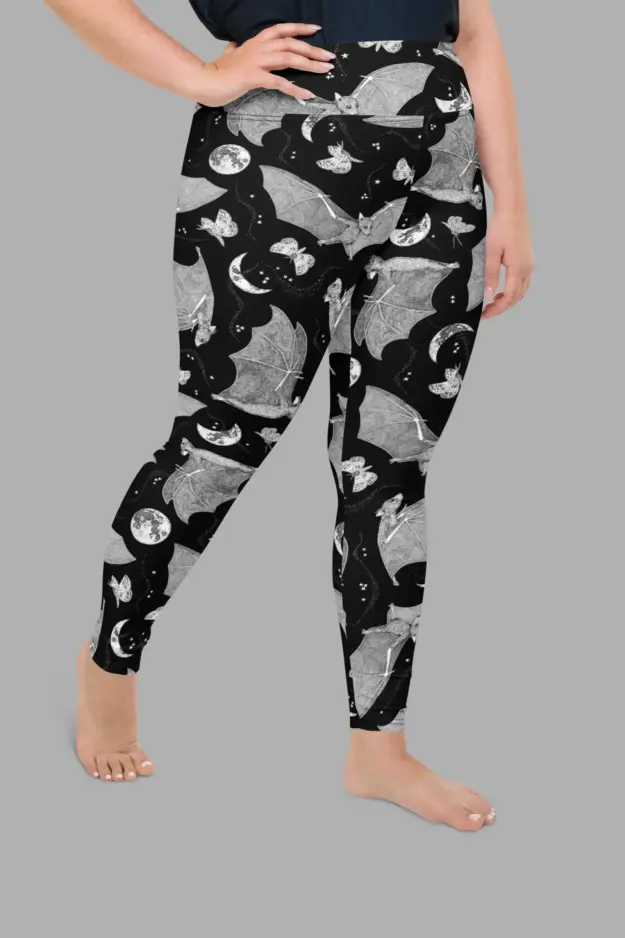 moon flight plus size leggings1