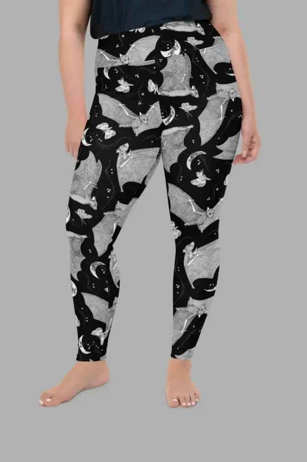 moon flight plus size leggings5