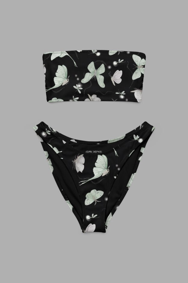 moonflight print bandeau bikini3