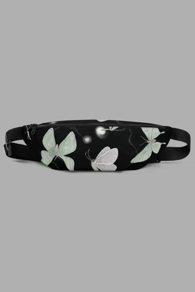 moonflight print fanny pack 2