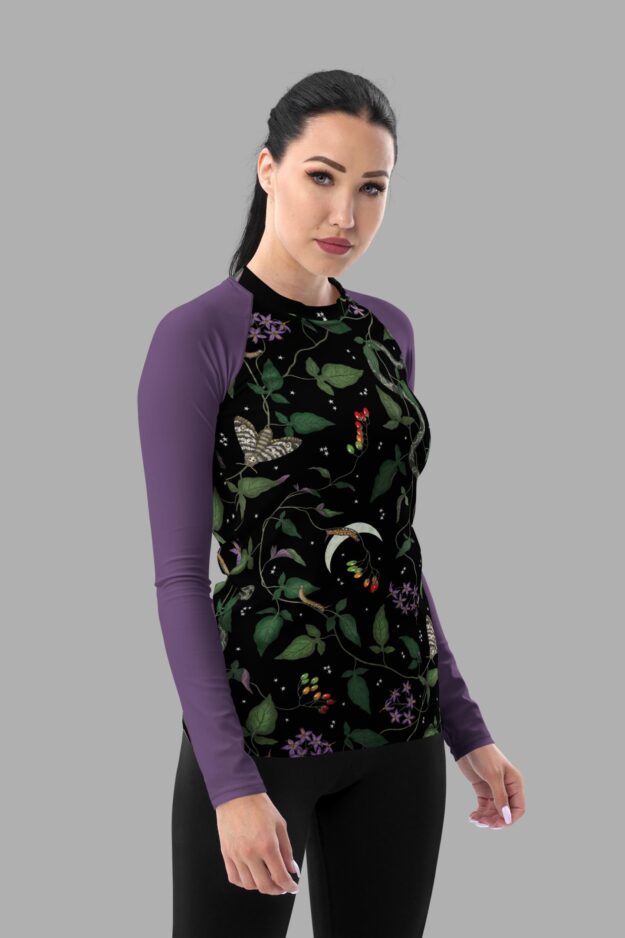 nightshade print rash guard side2