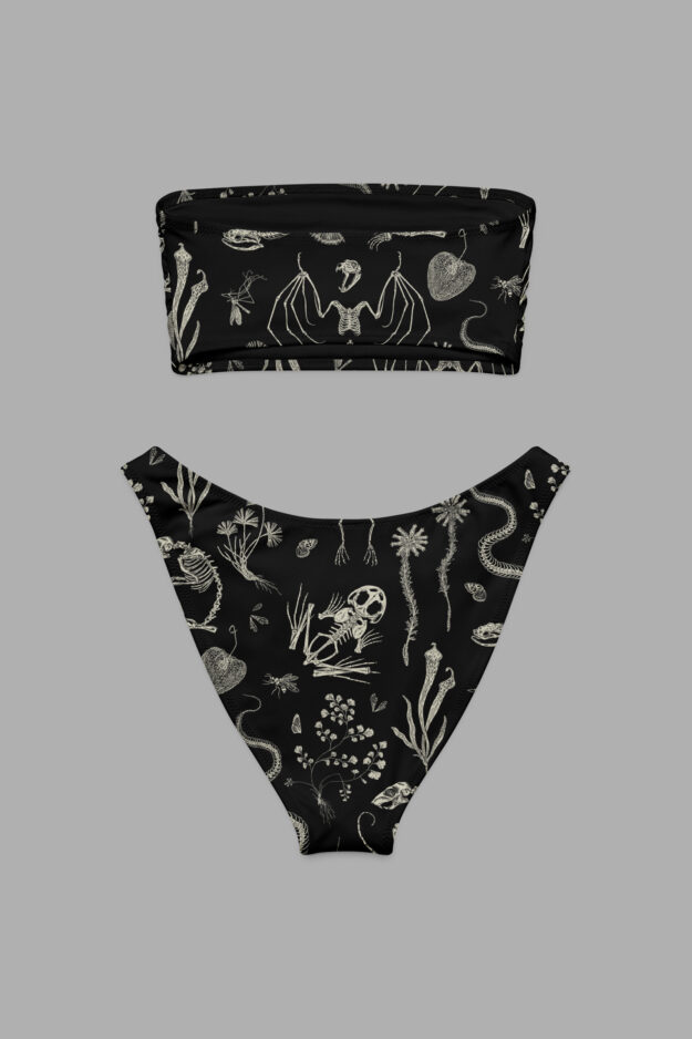 ossium print bandeau bikini2