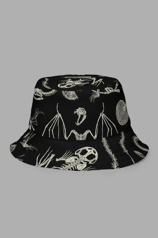 ossium print reversible bucket hat 1