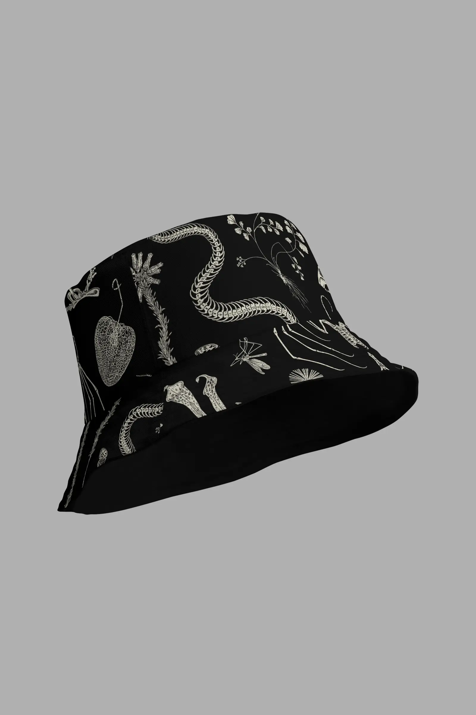 ossium print reversible bucket hat 3