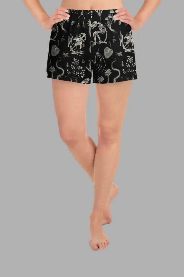 ossium print unisex athletic shorts