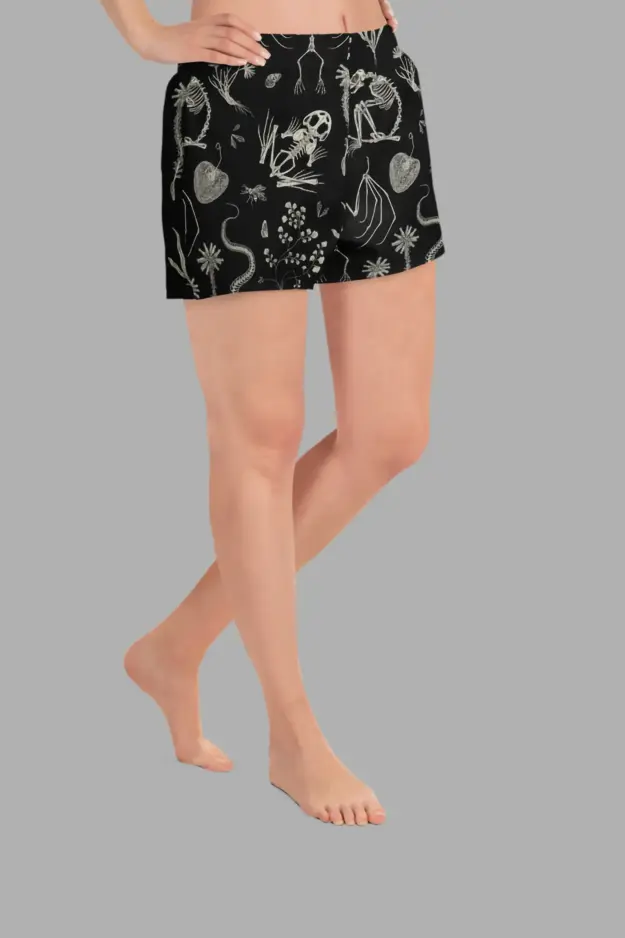 ossium print unisex athletic shorts