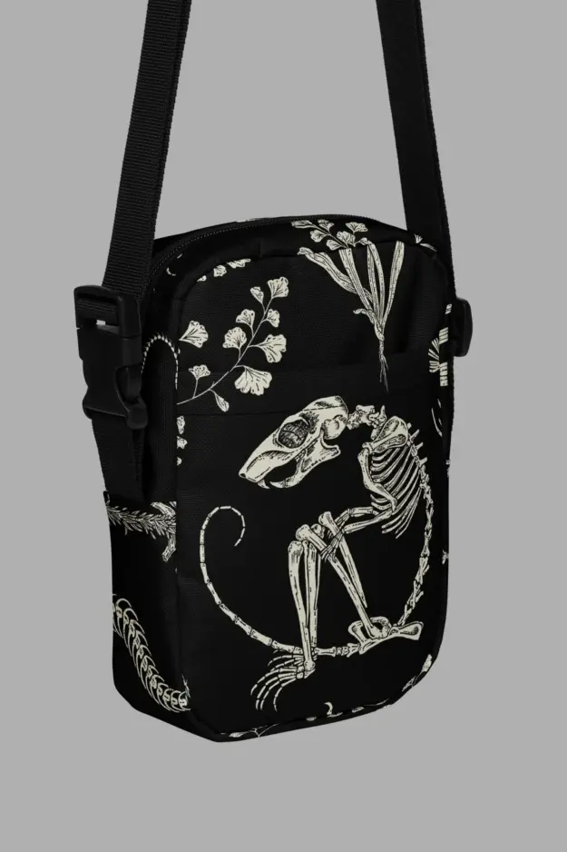 ossium print utility crossbody bag front2