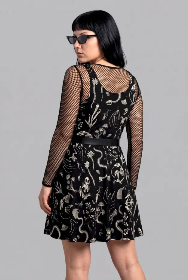 ossium print skater dress