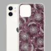 pink suns moons clear case for iphone iphone 12 mini case with phone 64e266194991a