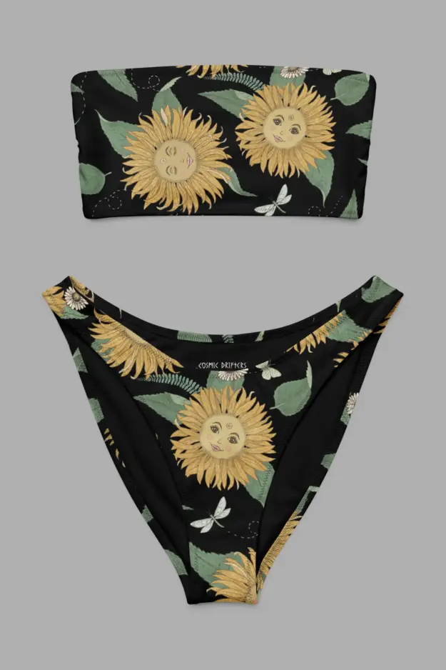 sunflower daze bikini flat1