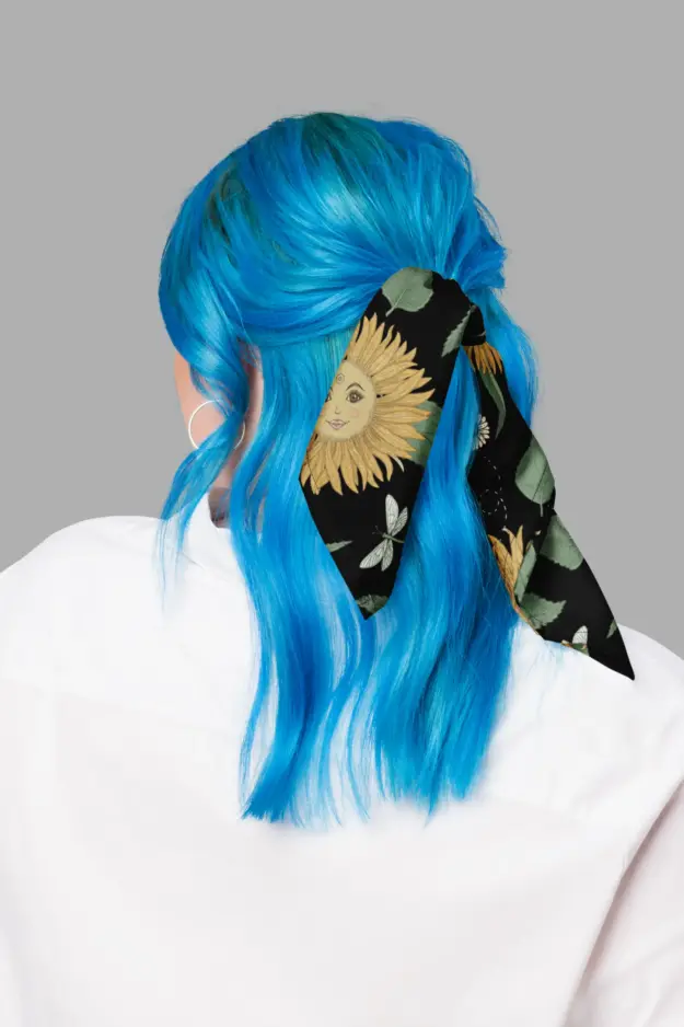 sunflower daze print bandana 3