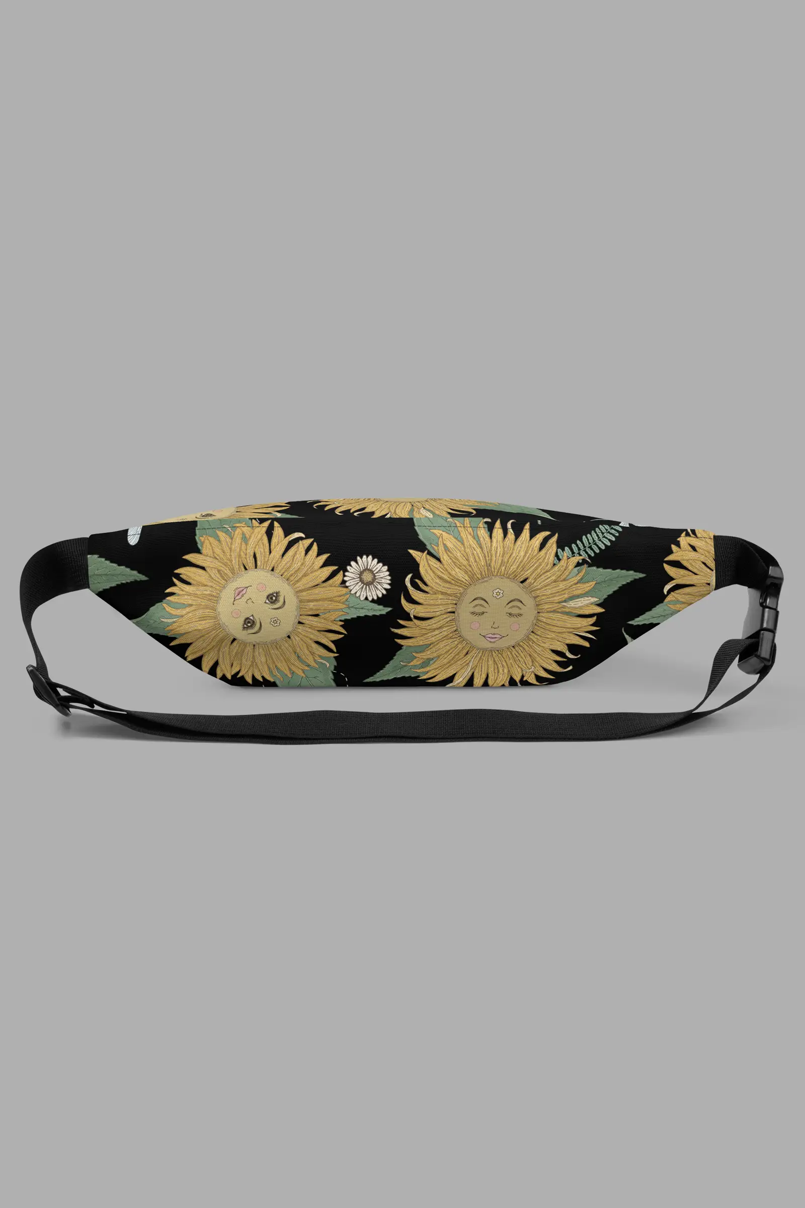 sunflower daze print fanny pack 1
