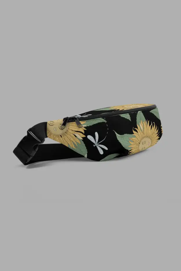 sunflower daze print fanny pack 3