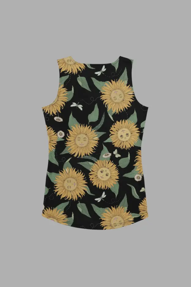 sunflower daze tank top flat2