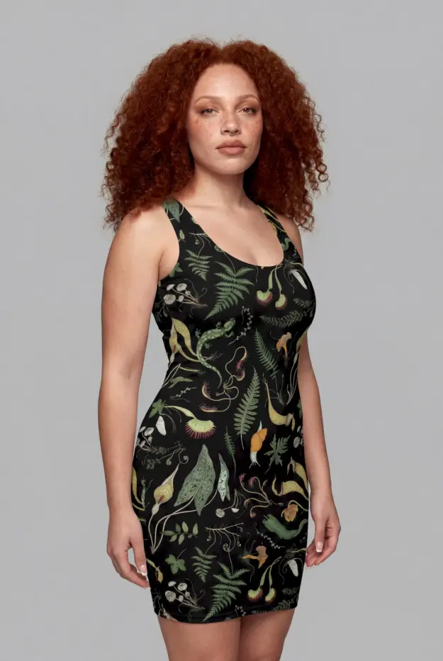 werewood bodycon dress