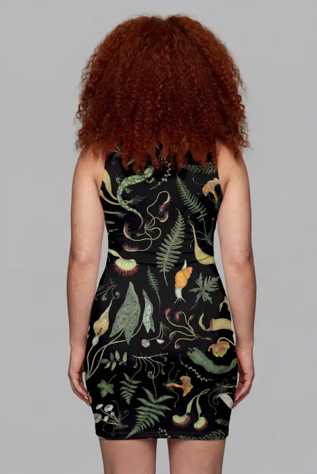 werewood bodycon dress