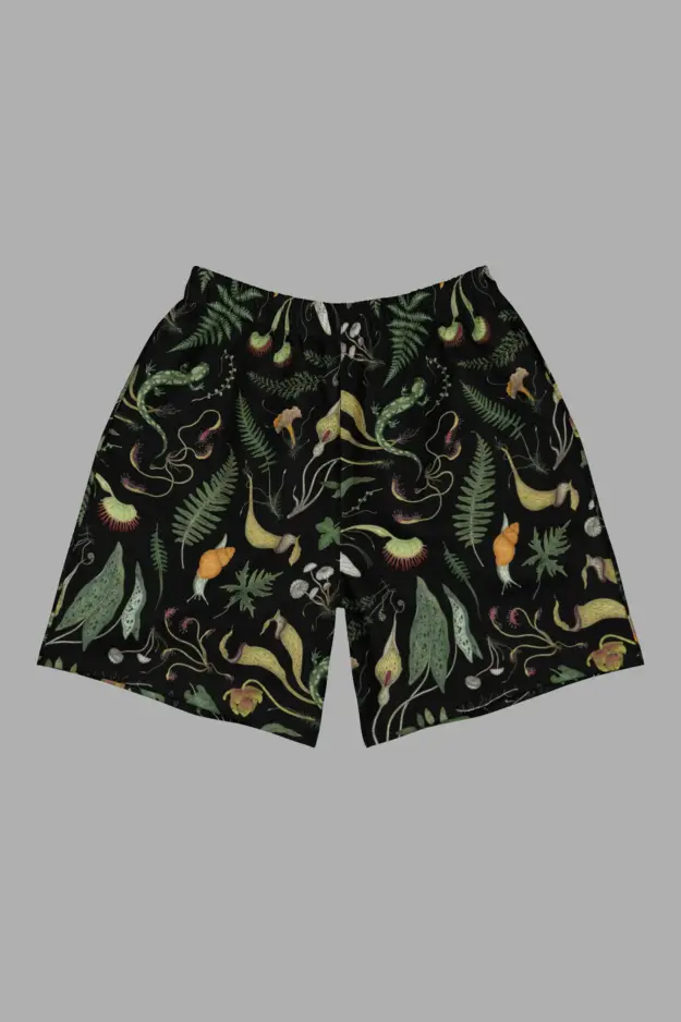 werewood print unisex long athletic/ swim shorts