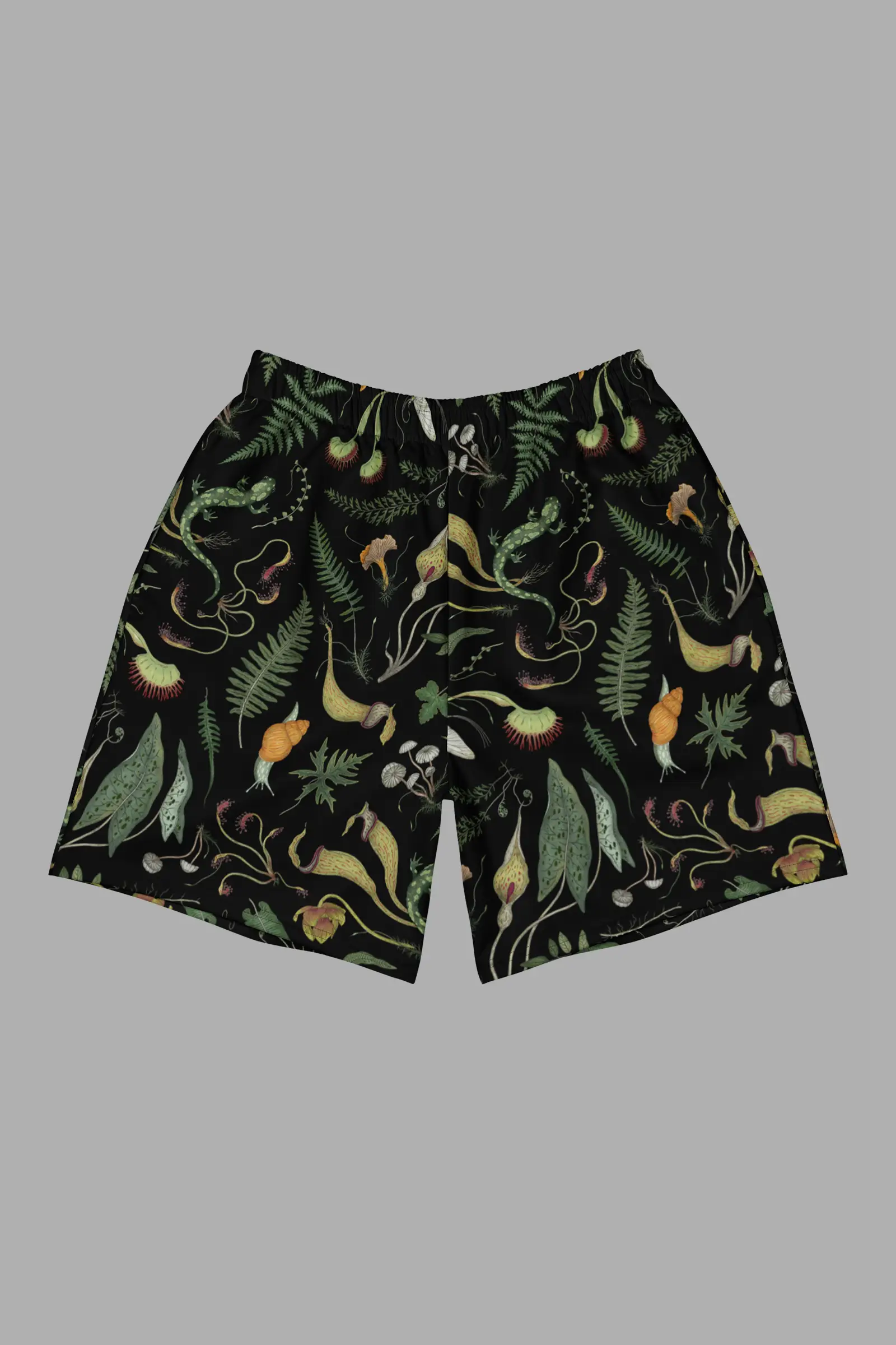 werewood print unisex long athletic/ swim shorts