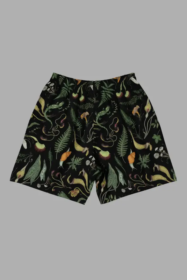 werewood print unisex long athletic/ swim shorts