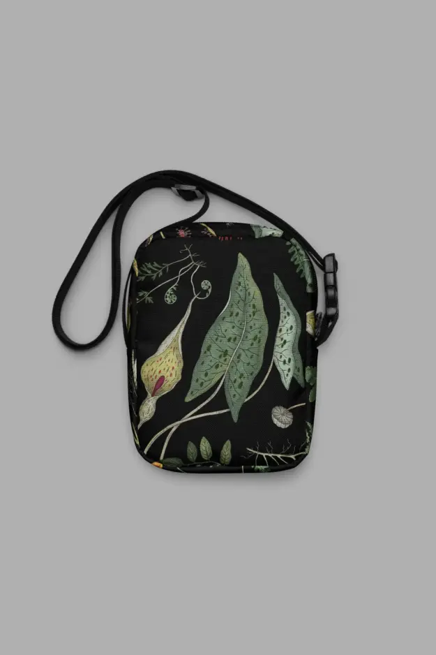 werewood print utility crossbody bag 1