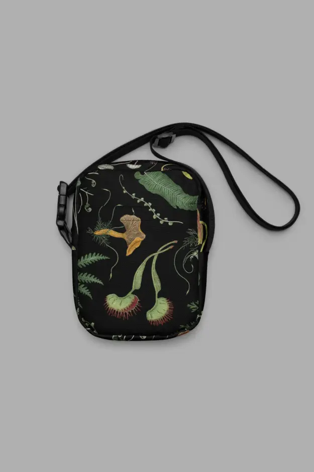 werewood print utility crossbody bag 2
