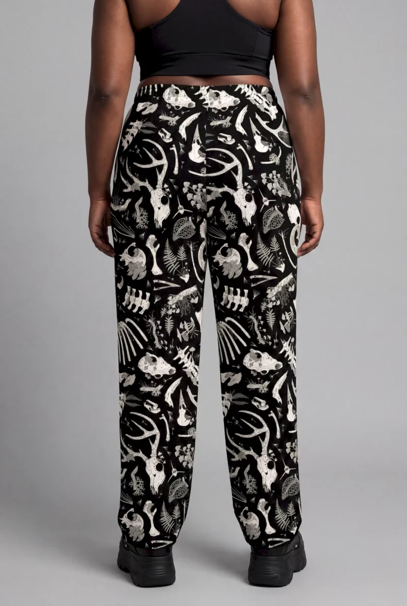 fungalis print unisex wide leg pants