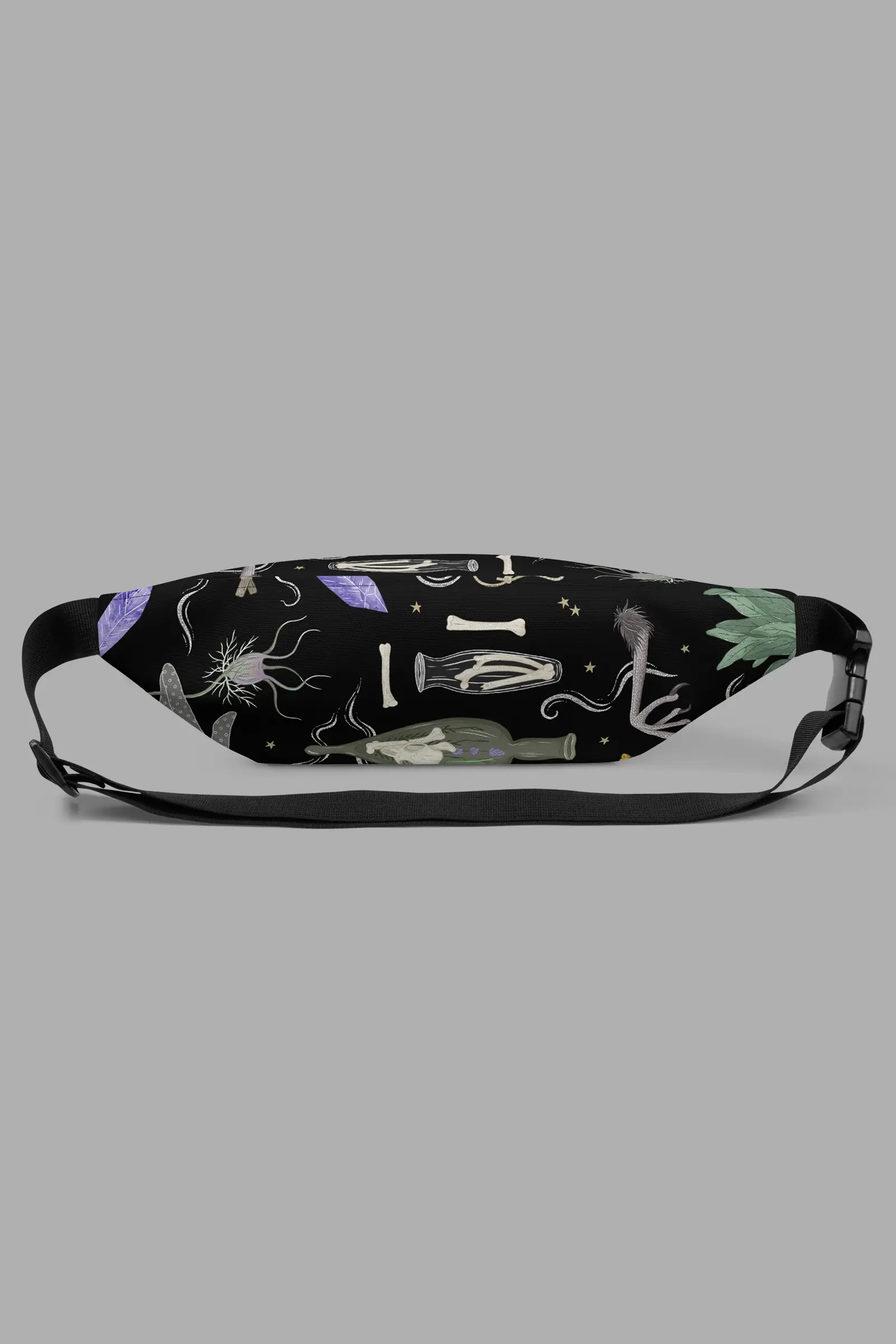 witches altar print fanny pack 1