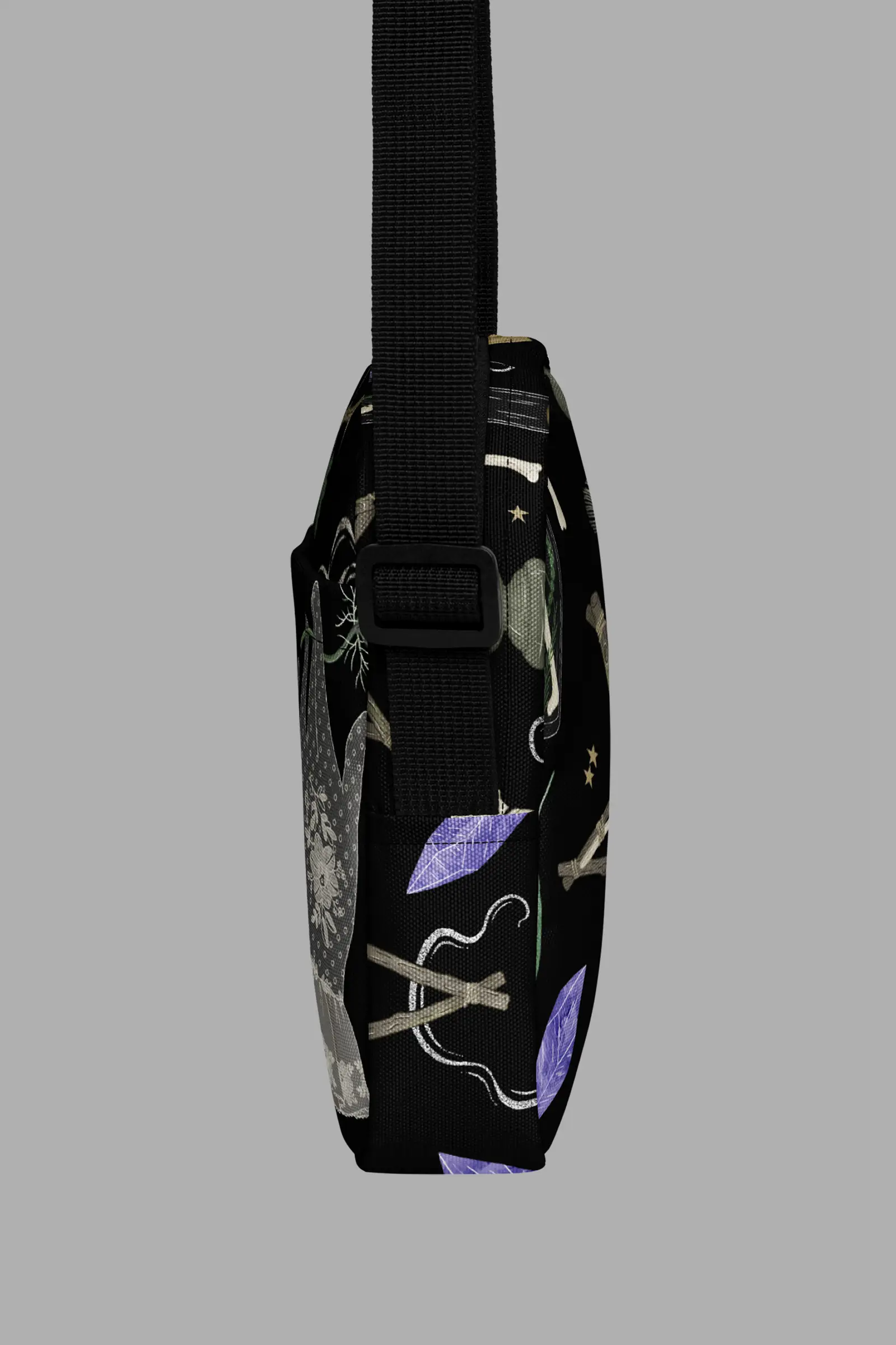 witches altar print utility crossbody bag 4