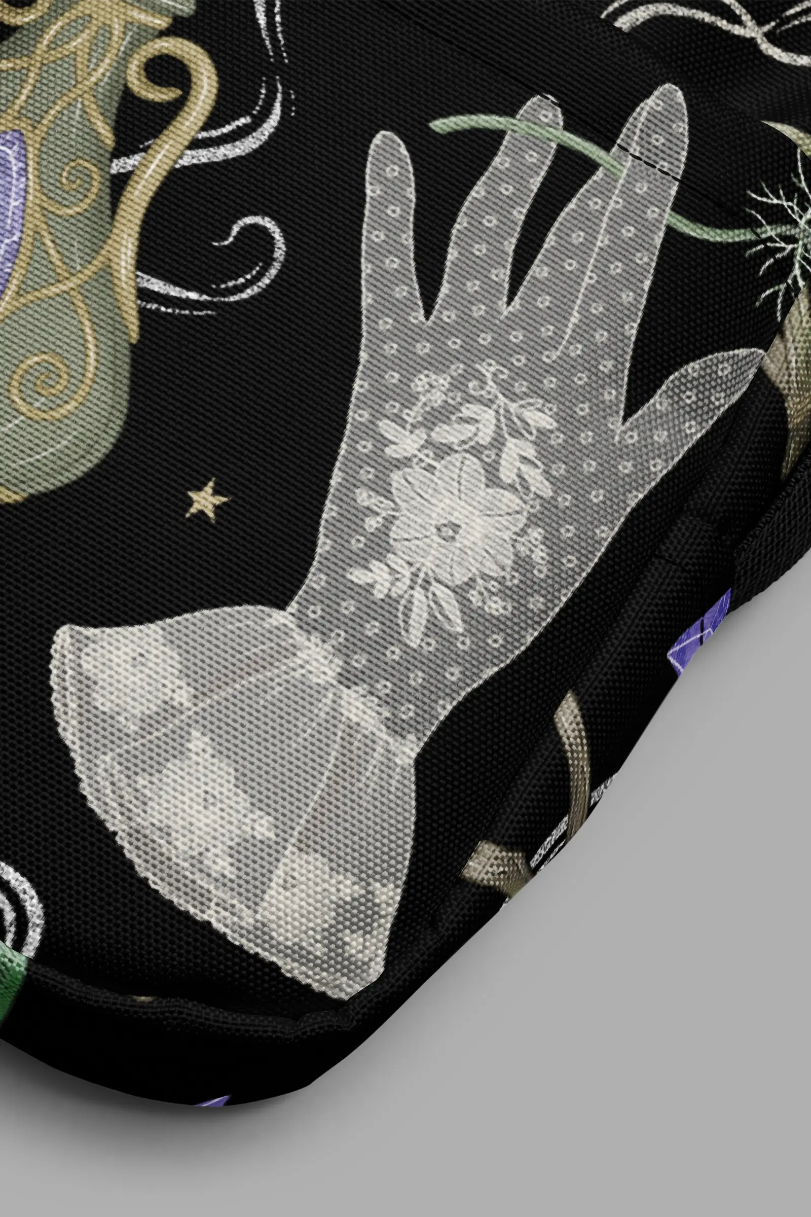 witches altar print utility crossbody bag 6
